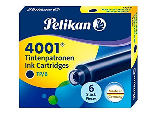 Cartucho pelikan tp6 azul/preto , Pelikan , 90405 , 4012700301185